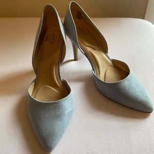 Pastel Blue Heels